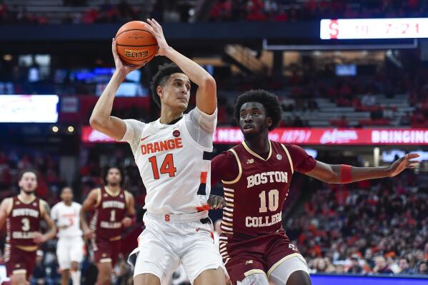 Syracuse overcomes Boston College 79 65 after slow start AP News